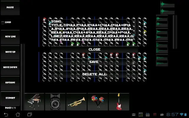 MusicComposer android App screenshot 0