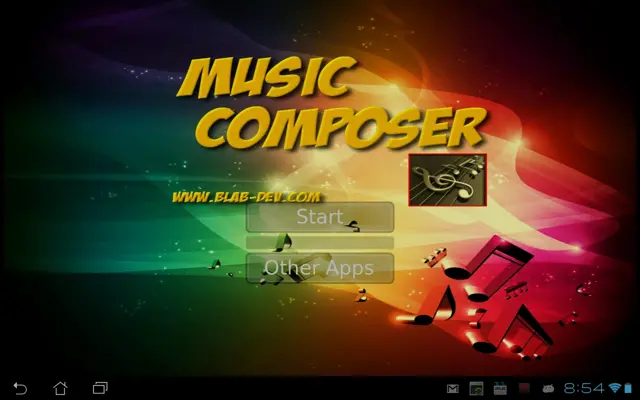 MusicComposer android App screenshot 3