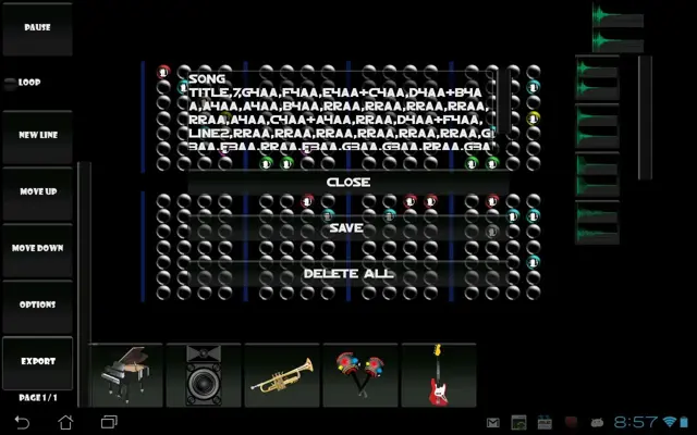 MusicComposer android App screenshot 4